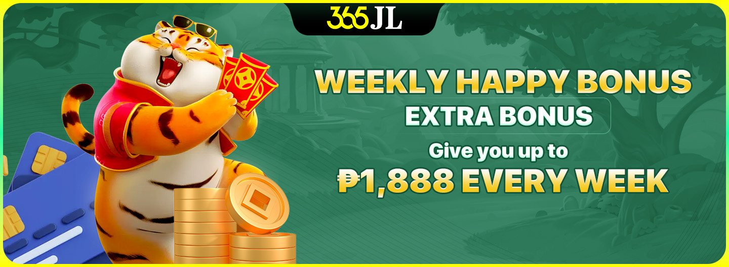 Weekly Happy Bonus Promotion